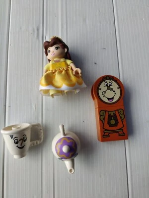 Lego Duplo Beauty & the Beast Belle Disney Princess Minifigure - Image 1 of 4