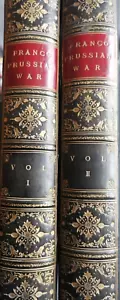 Franco Prussian War Vol 1 and Vol 2 Captain H M Hozier rare hardbacks - Foto 1 di 4