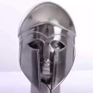 Medieval Antique Spartan Helmet For Battel Ready Armor Roleplay Halloween Gift - Picture 1 of 6