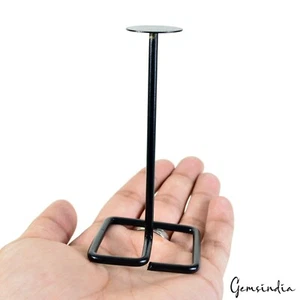 Soporte de metal para decoración del hogar de piedras preciosas enormes/ásperas - 4,25 pulgadas - Imagen 1 de 17