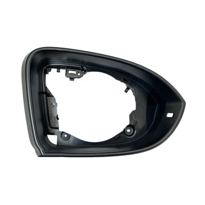 Marco de carcasa de espejo retrovisor delantero derecho negro 1 pieza para Volkswagen Golf 8 2020-2022 Foto 1 de 2