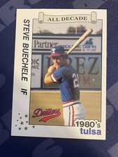 1990 Best Tulsa Drillers All Decade Steve Buechele #15