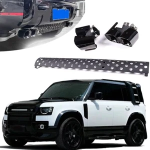 Tail Pipe Throat Dual Exhaust Accessories Fit Defender 110 90 130 2020-2025 3.0L - Bild 1 von 9