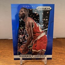 2013-14 Panini Prizm #227 Robert Horry Blue Prizm Houston Rockets Refractor
