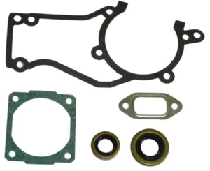 COMPATIBLE STIHL 028 028AV GASKET SET WITH CRANKSHAFT SEALS  - Picture 1 of 3