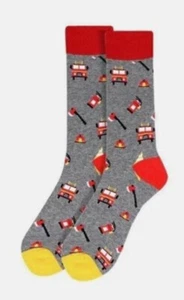 Feuerwehrsocken, Neuheit Socken, Feuerwehrmann Geschenke, Feuerwehr Geschenke Feuerwehr - Bild 1 von 10