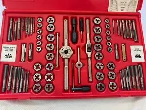 Mac Tools 76-Piece SAE, USS and MM Tap and Die Set Excellent Condition - Picture 1 of 6