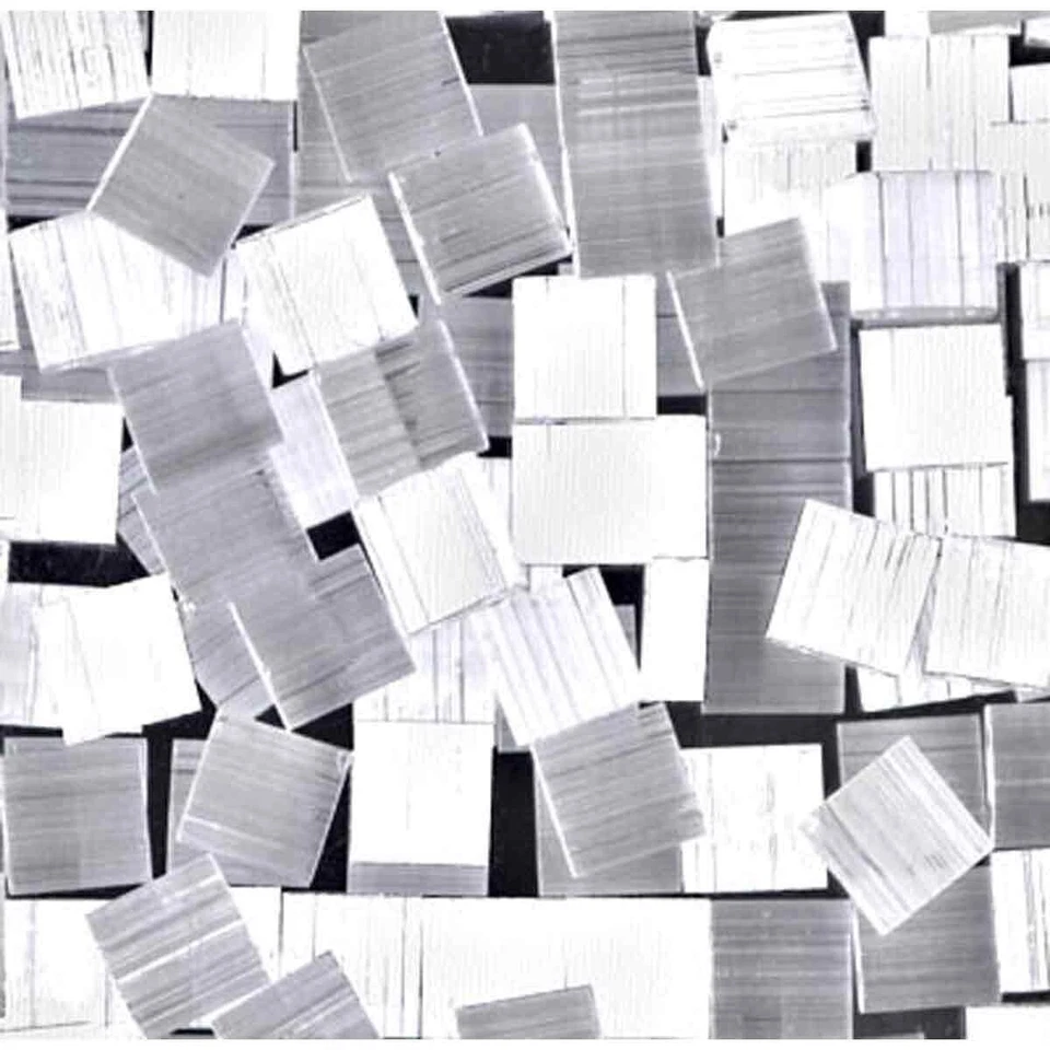 Miyuki Tila 5mmx 5mmx 1.9mm 2-Hole Beads # 37 CRYSTAL MIST 7.2gr - Image 1 of 1