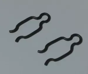 ROCKER SHAFT CLIPS SET OF 2 PAIR VOLKSWAGEN T1 BUG SUPER BEETLE T2 BUS GHIA T3 - Picture 1 of 1