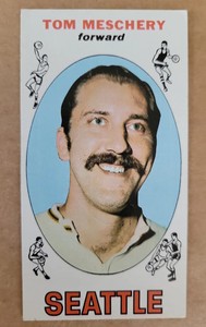 1969-70 Topps Set Break # 19 Tom Meschery Mid Grade Set Break *Pen Mark*