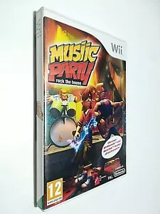 MUSIC PARTY ROCK THE HOUSE WII - NINTENDO MUSIC PARTY GIOCO MUSICA MULTILINGUA - Picture 1 of 1