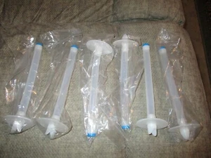 Juego de 6 mangueras despensadoras para máquina de queso 5 nuevas 1 paquete abierto nuevo - Imagen 1 de 4