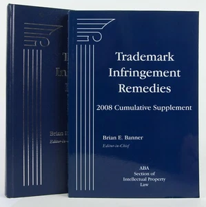 ABA/BNA Trademark Infringement Remedies w/2008 Cumulative Supplement - Imagen 1 de 10