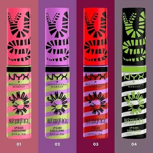 NYX Beetlejuice Sand Worm Swirl Lip Gloss (Choose Colour) - Picture 1 of 5