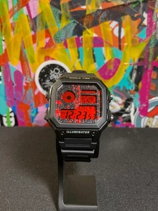Casio AE-1200WH Bloodred Mod - Imagen 1 de 2