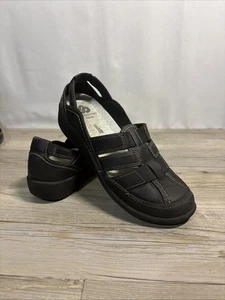 Clarks Cloudsteppers Damenschuh schwarz Cushion Confort anthrazit 7,5 M sehr guter Zustand - Bild 1 von 10