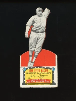 1951 Topps Connie Mack's All-Stars Set-Break # 11 Honus Wagner *GMCARDS* Foto 1 de 2