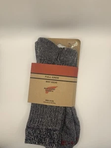 Red Wing Shoes Full Crew Stiefelsocken 80 % Merinowolle 10-14 portofrei - Bild 1 von 9