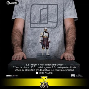 IRON STUDIOS Captain Enoch 1/10 Limited Collectible Movie Character Statue New - Picture 1 of 12