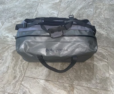 Bolso de Lona Patagonia Ligero Húmedo Seco Tormenta Bolso Grande Senderismo Viajar Gris Foto 1 de 4