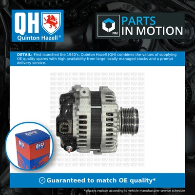 Alternator QRA3256 Quinton Hazell 270600N040 270600N050 2706033100 Quality New - Image 1 of 4