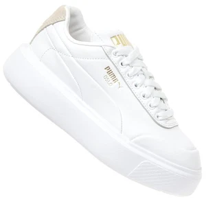 Zapatillas de deporte Puma Oslo Maja Clean Wn Platform blancas para mujer - Imagen 1 de 7