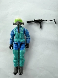 GI Joe Ace V2 Battle Copter Pilot Actionfigur Vintage 1992 Hasbro komplett - Bild 1 von 9