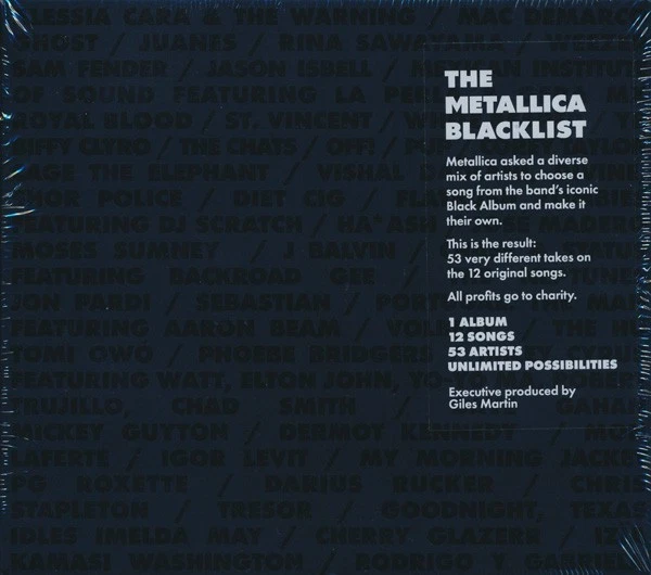 The Metallica Blacklist (2021) Digipak 4CD Box - NEU - Bild 1 von 1
