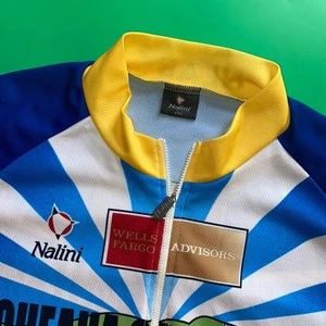 Vintage Nalini Cycling Men XXL Full Zip Cheaha ChallengeBike Jersey Shirt - Picture 1 of 6