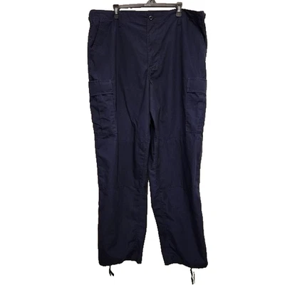 TruSpec Navy Blue Tactical Pants Cargo Pockets Size XL Long EMS - Image 1 of 4