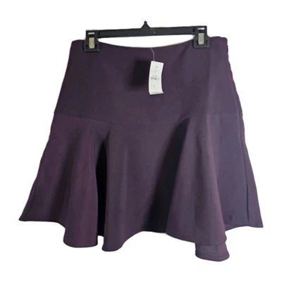 Loft Größe 6 Damen lila super ausgestellt lila Rock seitlicher Reißverschluss neu mit Etikett Y2K  - Bild 1 von 4