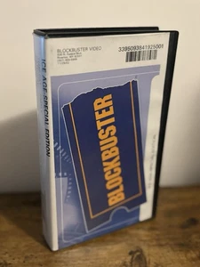 Blockbuster Video VHS Plastic Clamshell Case & Tape: Ice Age Special Edition - Picture 1 of 5