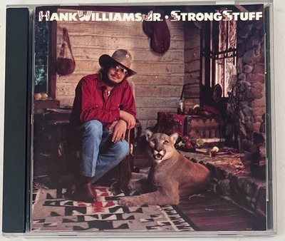 Hank Williams Jr. Strong Stuff RARE CD OG Copy Not Reissue 1983 - Image 1 of 3