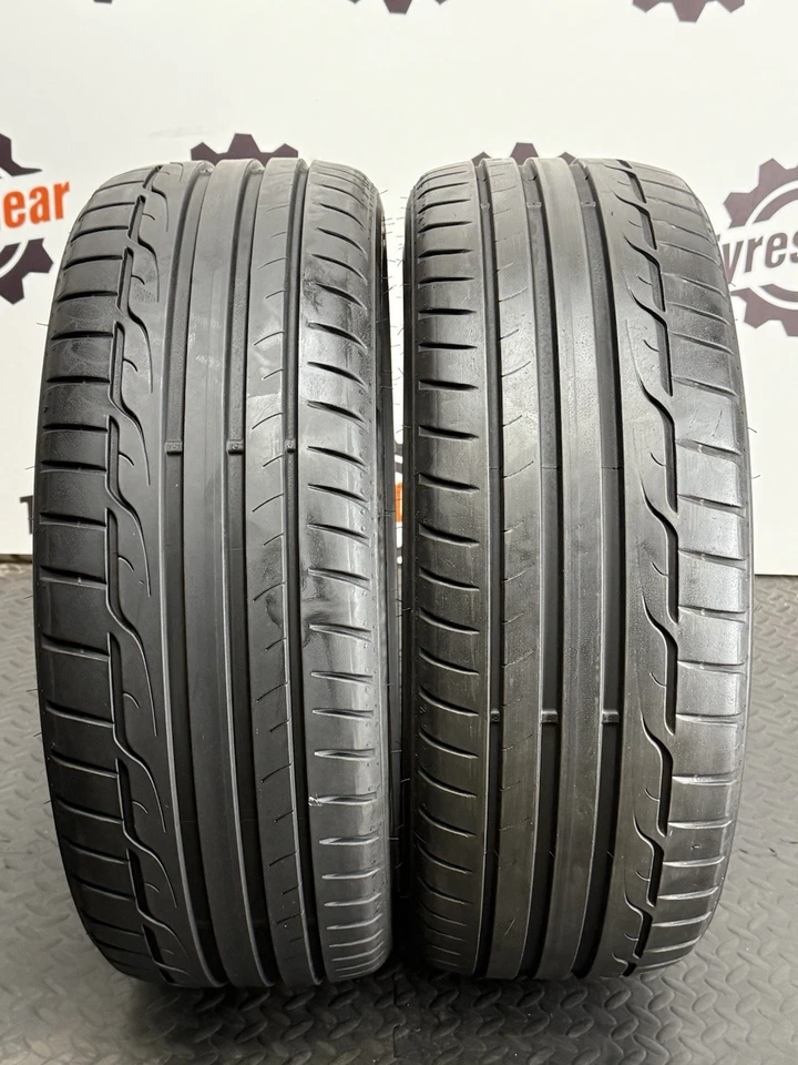 2x 205 45 R17 88W XL DUNLOP SPORTMAXX RT 5-6+mm TESTED FREE FITTING - Image 1 of 4