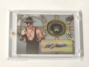 Sgt. Slaughter 2018 Topps WWE Legends Wrestling HOF RING + AUTO /50 - Bild 1 von 2