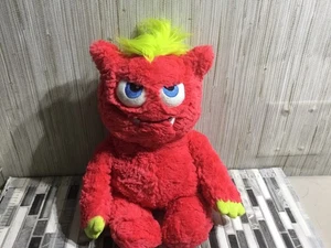 Monsteroos Gund Spielzeug Plüschtier kratzige rote grüne Haare Stofftier - Bild 1 von 6