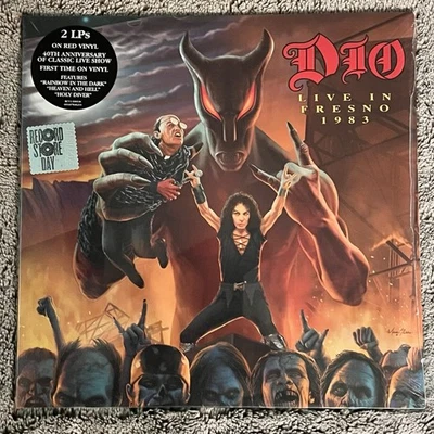 Dio Live In Fresno 1983 RSD Exclusive 2 LP Red Vinyl 40th Anniversary Sealed - Image 1 of 4