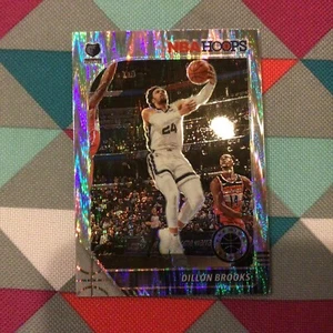 Dillon Brooks Grizzlies Flash Prizm Hybrid H2 2019/20 NBA Hoops Premium Stock - Picture 1 of 1