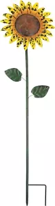 large yard art Sunflower Rustic Flower Stake - 46 Inch Tall - Brand New - Picture 1 of 4