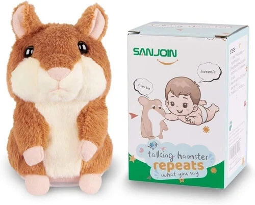 Hámster parlante repite lo que dices peluche animal juguete hámster electrónico nuevo Foto 1 de 1