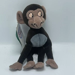 Disney Store Mini Sitzsack Stofftier Plüschtier Tarzan Baby Pavian - Bild 1 von 5