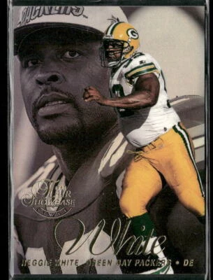 1997 Flair Showcase #92 Reggie White - Image 1 of 2