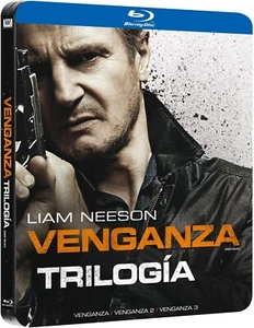 243/Venganza Trilogia Liam Neeson Steelbook Blu-Ray Nuevo precintado_España - Imagen 1 de 2