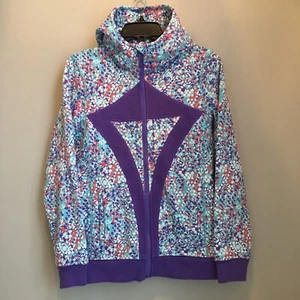 Ivivva by Lululemon Hoodie Jacket Girls 14 Full Zip Thick Cotton Poly Spandex - Picture 1 of 15