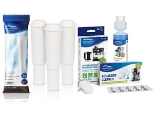 3x Water Filter For Jura White Descaling and Cleaning Tablets, Milk Cleaner set - Picture 1 of 10