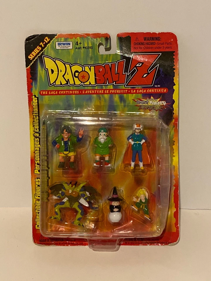 Irwin Dragon Ball Z Saga Continues Set Series 13-18 Action Figure