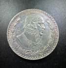 Mexico 1 Peso 1964 Jose Maria Morelos .100 Coin Silver, Un Peso Plata