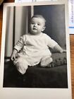 Vintage Real Photo Postcard Little Baby Six Months Old In Outfit