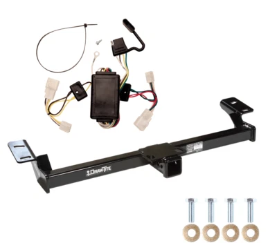 Trailer Tow Hitch For 96-00 Toyota RAV4 All Styles w/ Wiring Harness Kit - Image 1 of 4