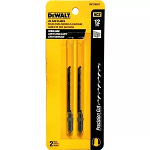 Paquete de 2 cuchillas de madera Dewalt HCS 6 TPI corte preciso rápido/limpio - Imagen 1 de 3